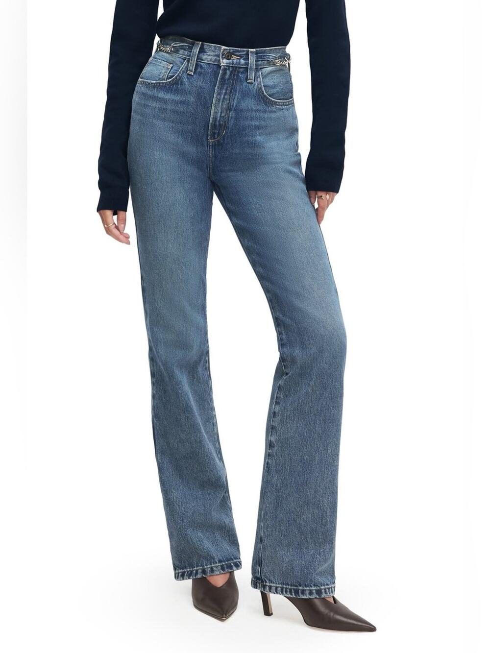 Favorite Daughter | The Fancy Valentina Bootcut Jeans in Austin, 28 - NWT